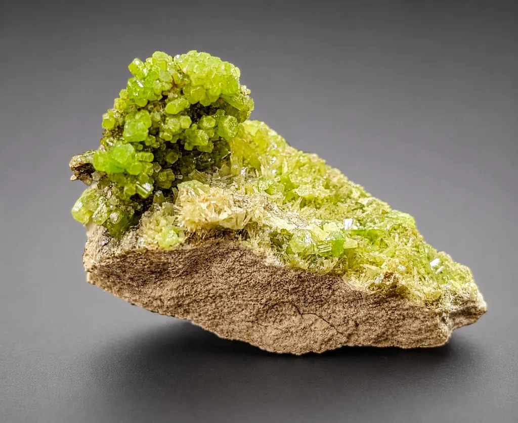 Pyromorphite from China, Guangxi, Daoping Mine image