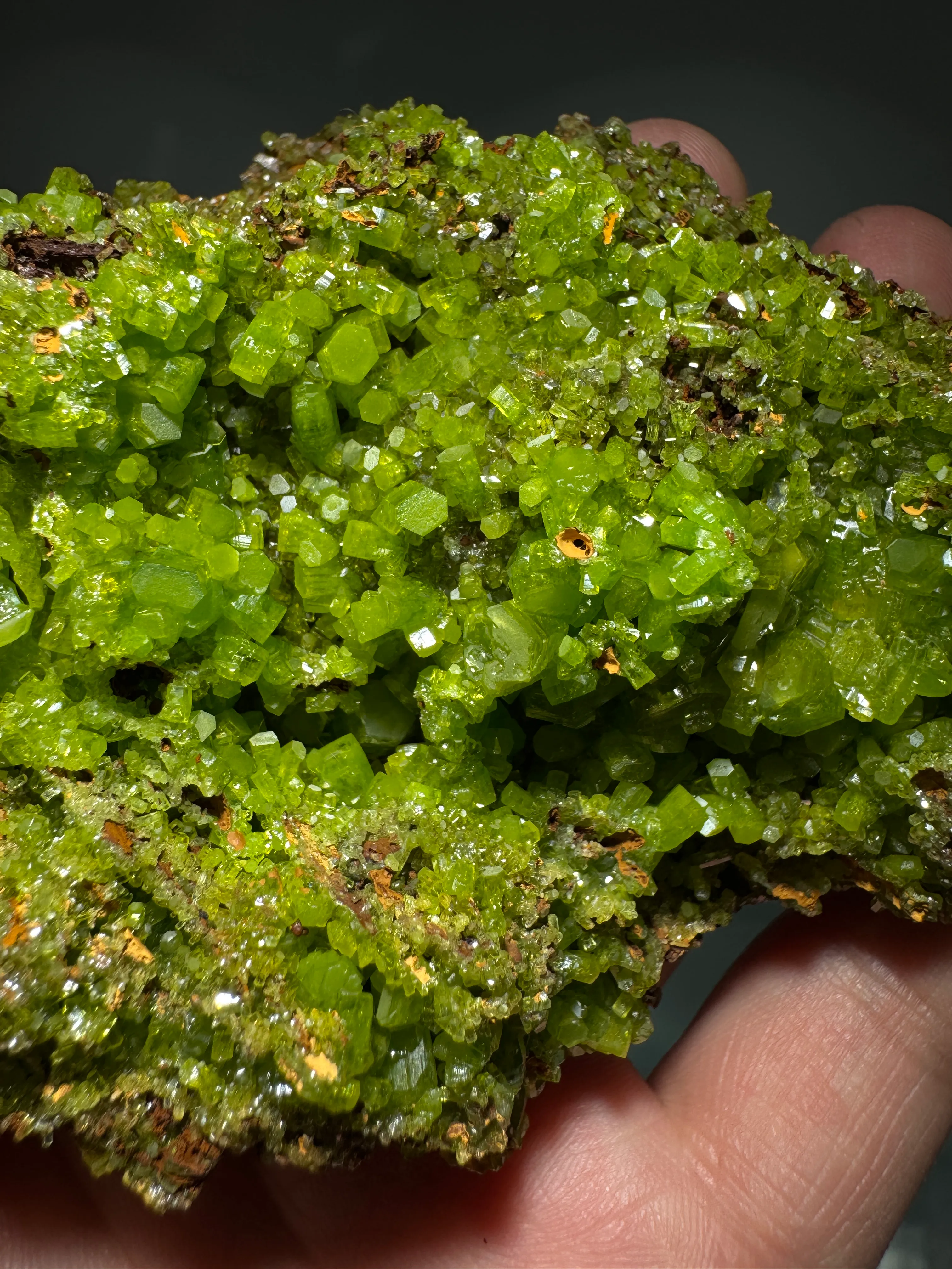 Pyromorphite from China, Guangxi, Guilin, Gongcheng Co., Daoping Mine - image 5