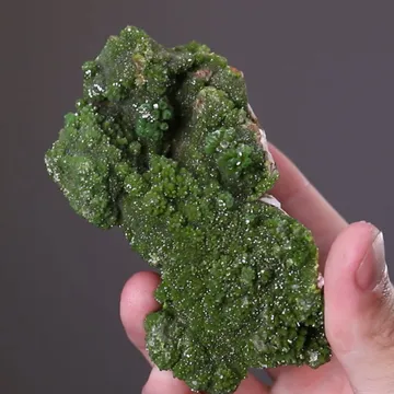 Pyromorphite from Les Farges Mine, Nouvelle-Aquitaine, France