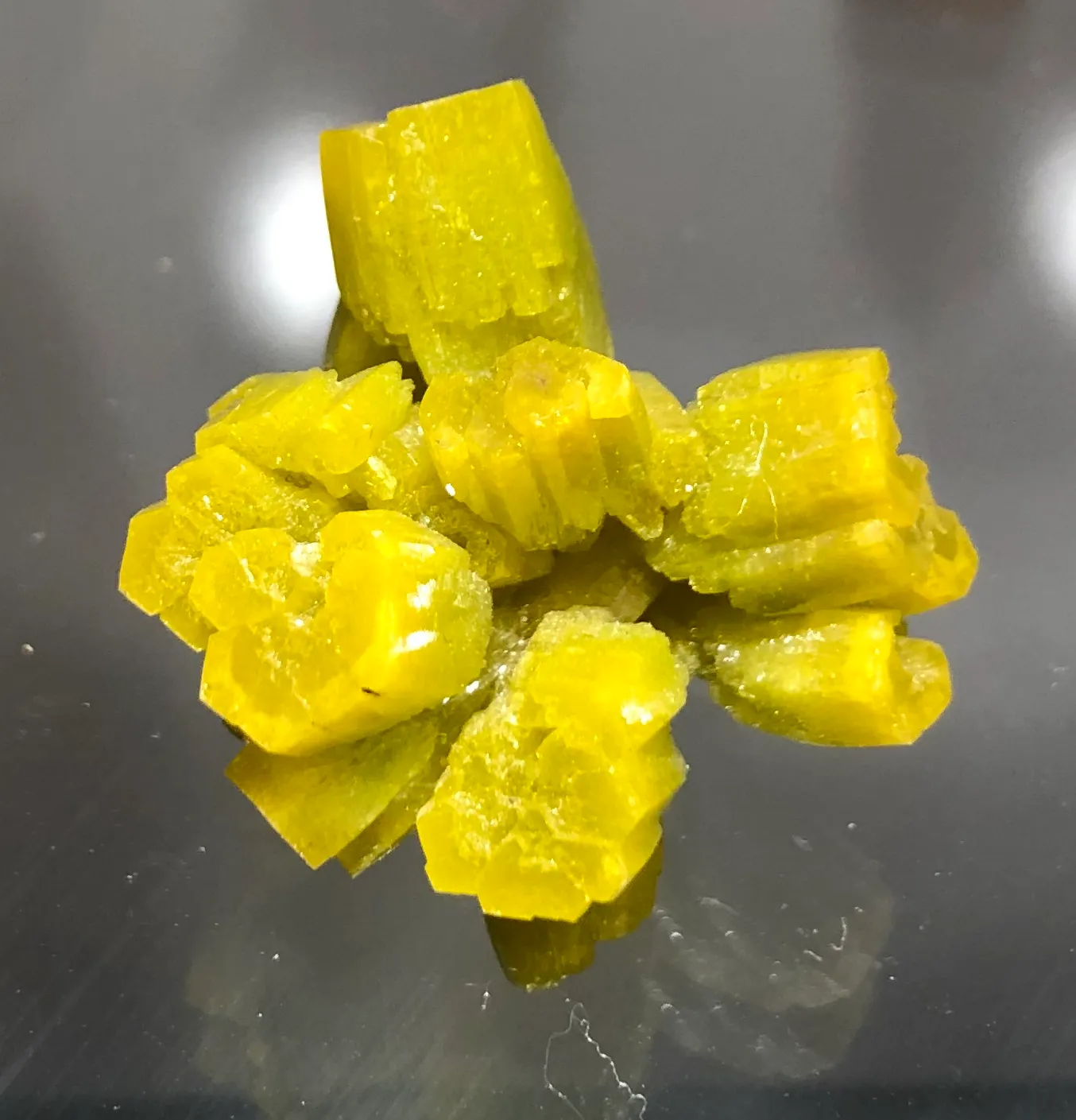 Pyromorphite from USA, Idaho, Bunker Hill Mine - image 2