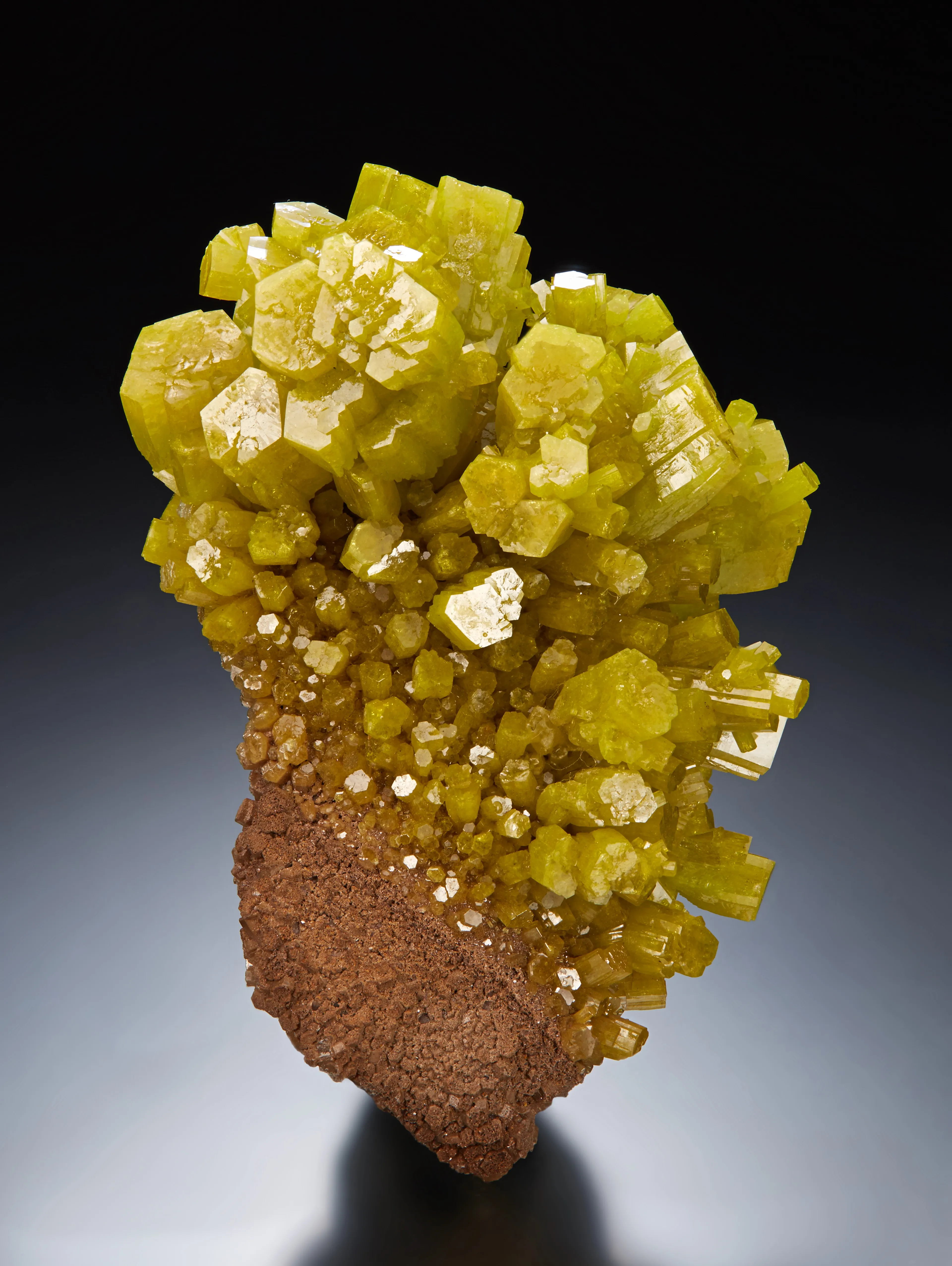 Pyromorphite from USA, Idaho, Bunker Hill Mine - image 1