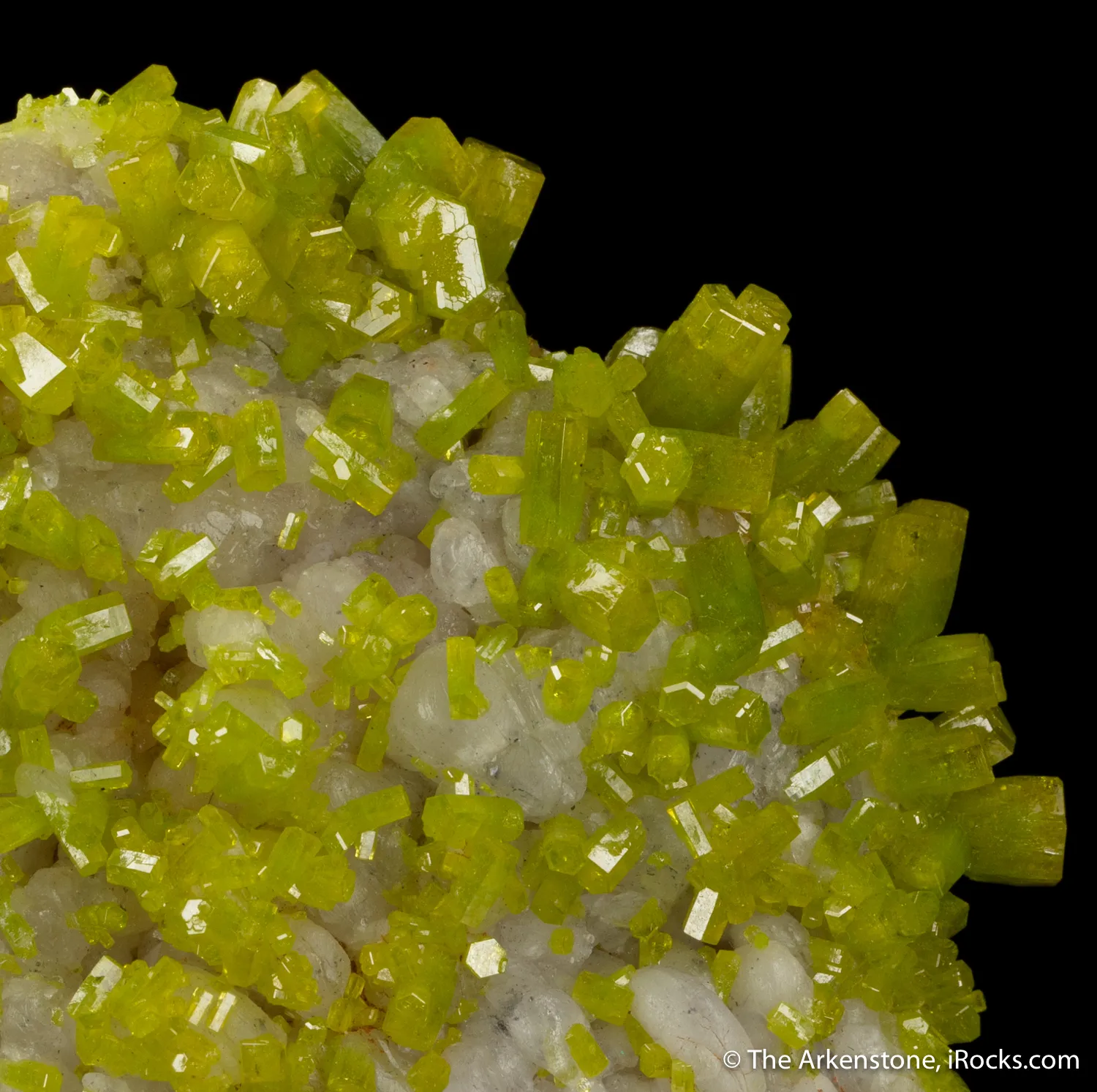 Pyromorphite (gem xls) on Quartz - image 4