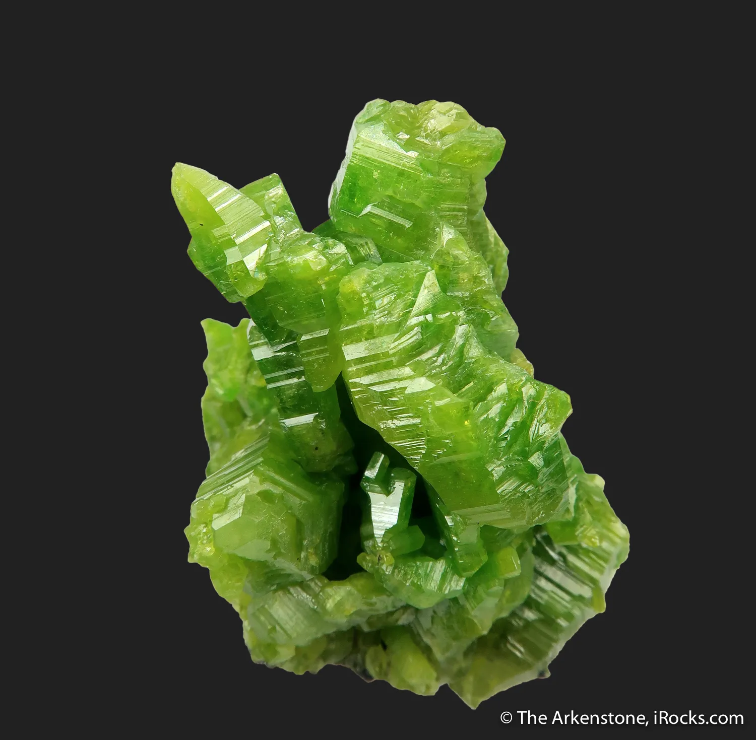 Pyromorphite (large, hoppered crystals) - image 1