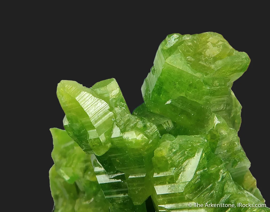 Pyromorphite (large, hoppered crystals) - image 5