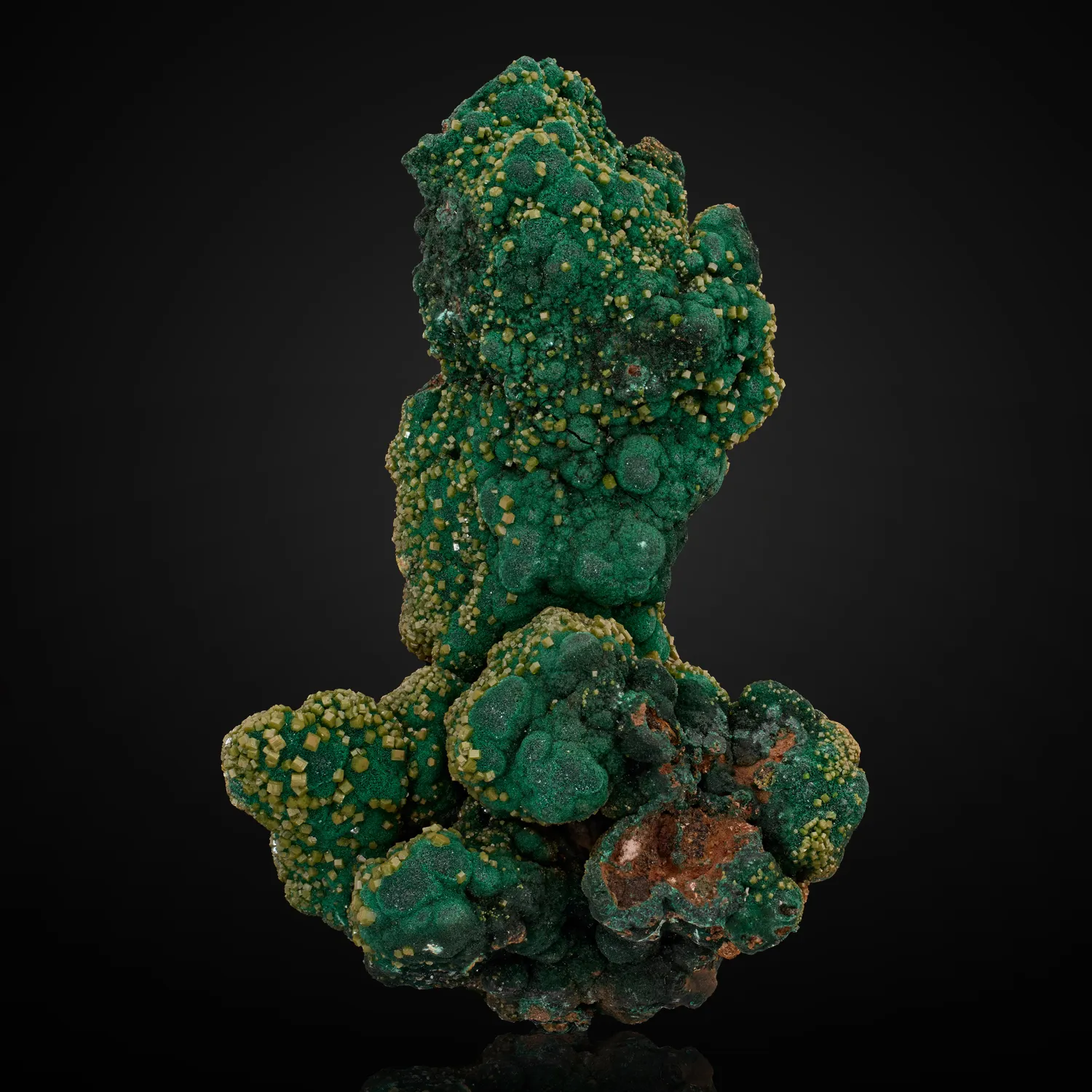 Pyromorphite, Malachite - image 1