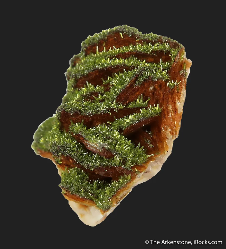 Pyromorphite on Baryte image