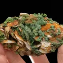 Pyromorphite on Baryte - image 2