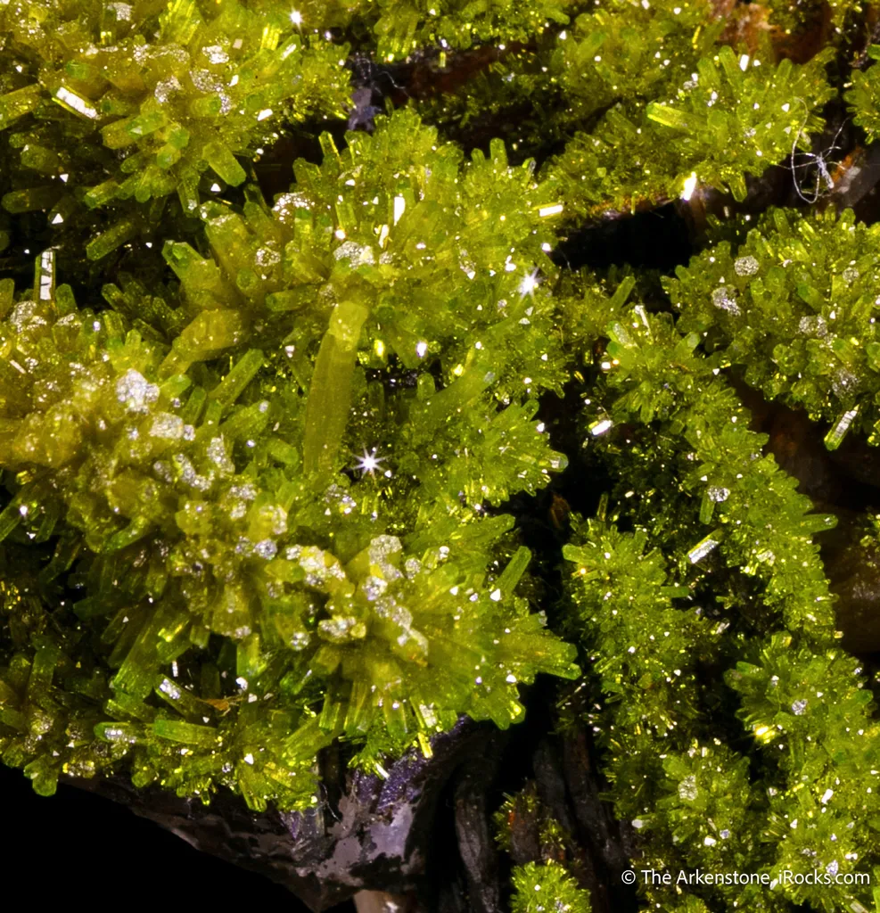 Pyromorphite on Baryte - image 4
