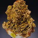 Pyromorphite on Baryte - image 1