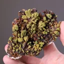 Pyromorphite on Baryte - image 2