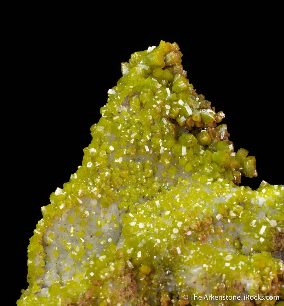 Pyromorphite on Calcite - image 2