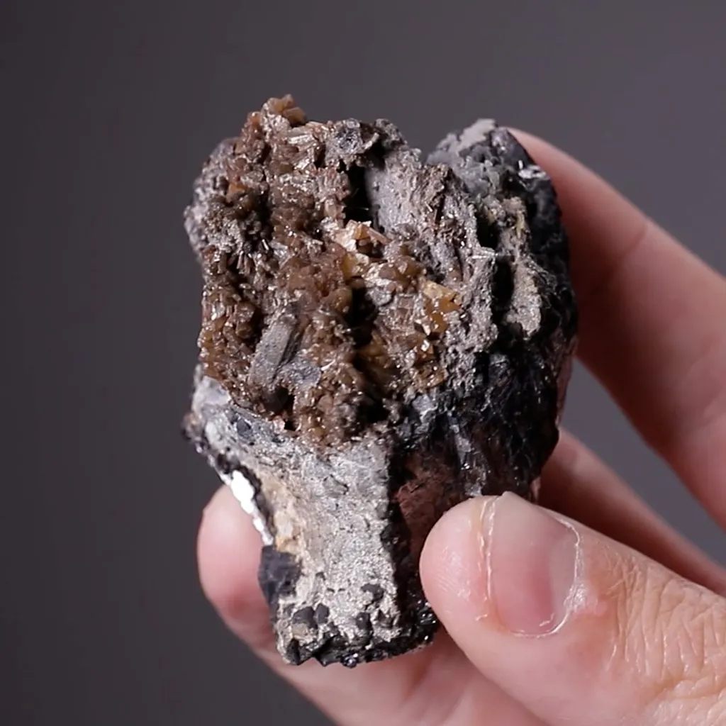 Pyromorphite on Galena - image 2