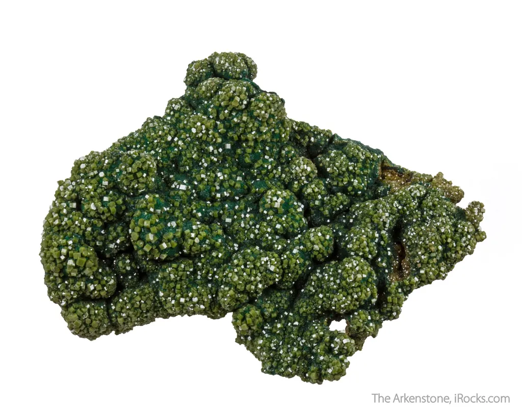 Pyromorphite on Malachite image