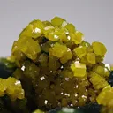 Pyromorphite on Malachite - image 1