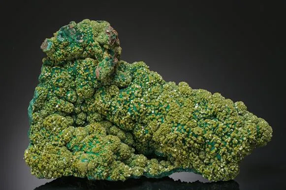 Pyromorphite on Malachite - image 1