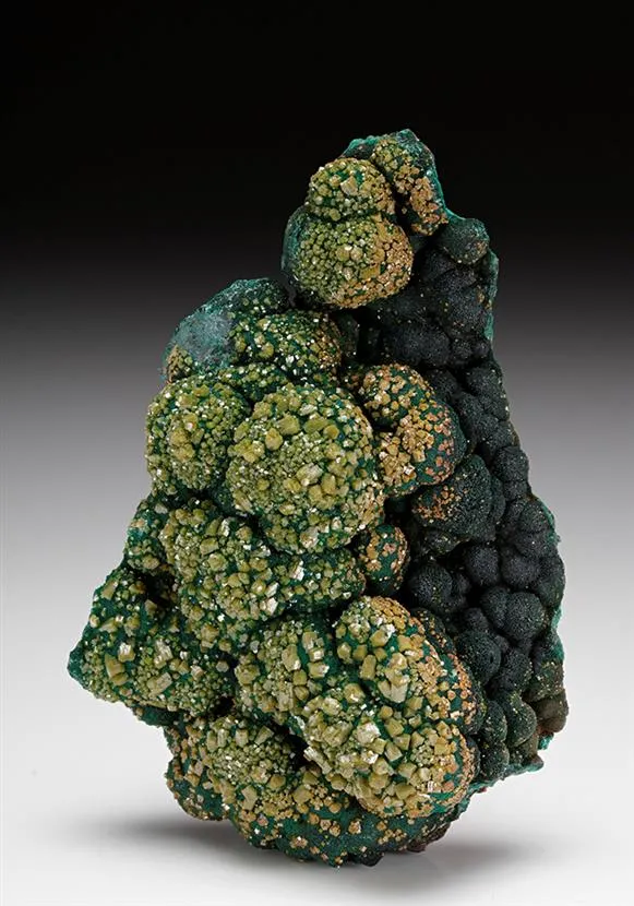Pyromorphite on Malachite - image 1
