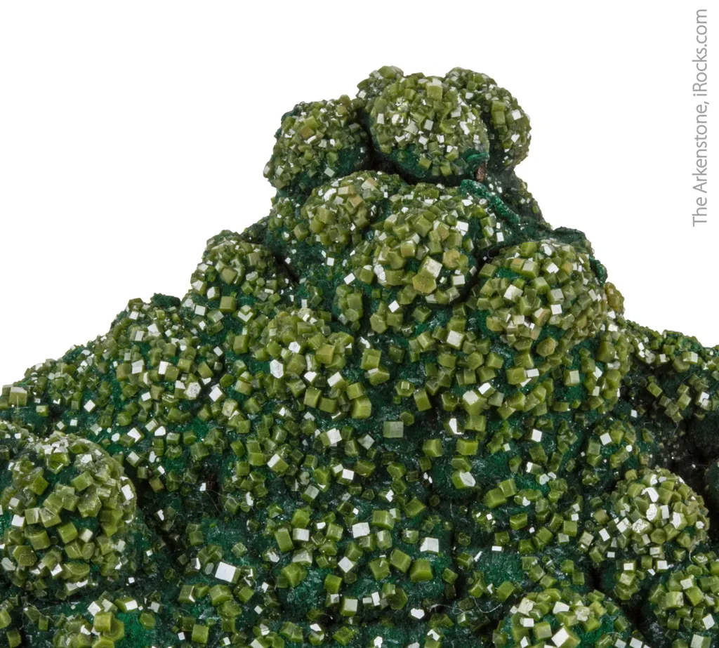 Pyromorphite on Malachite - image 3