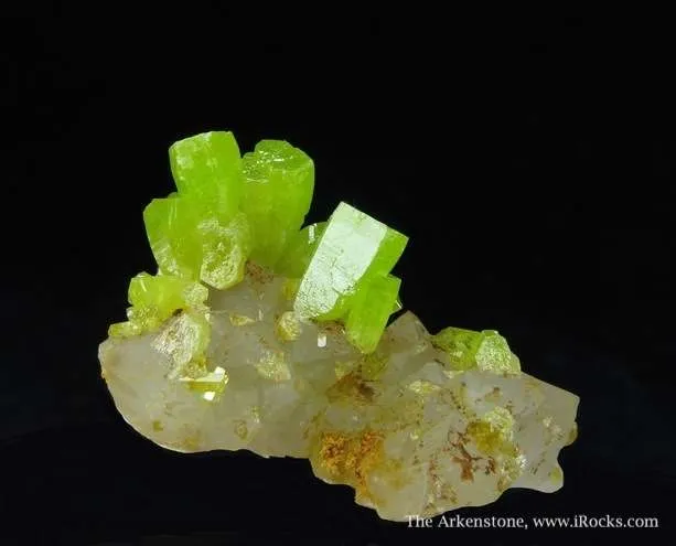 Pyromorphite on Quartz - image 2