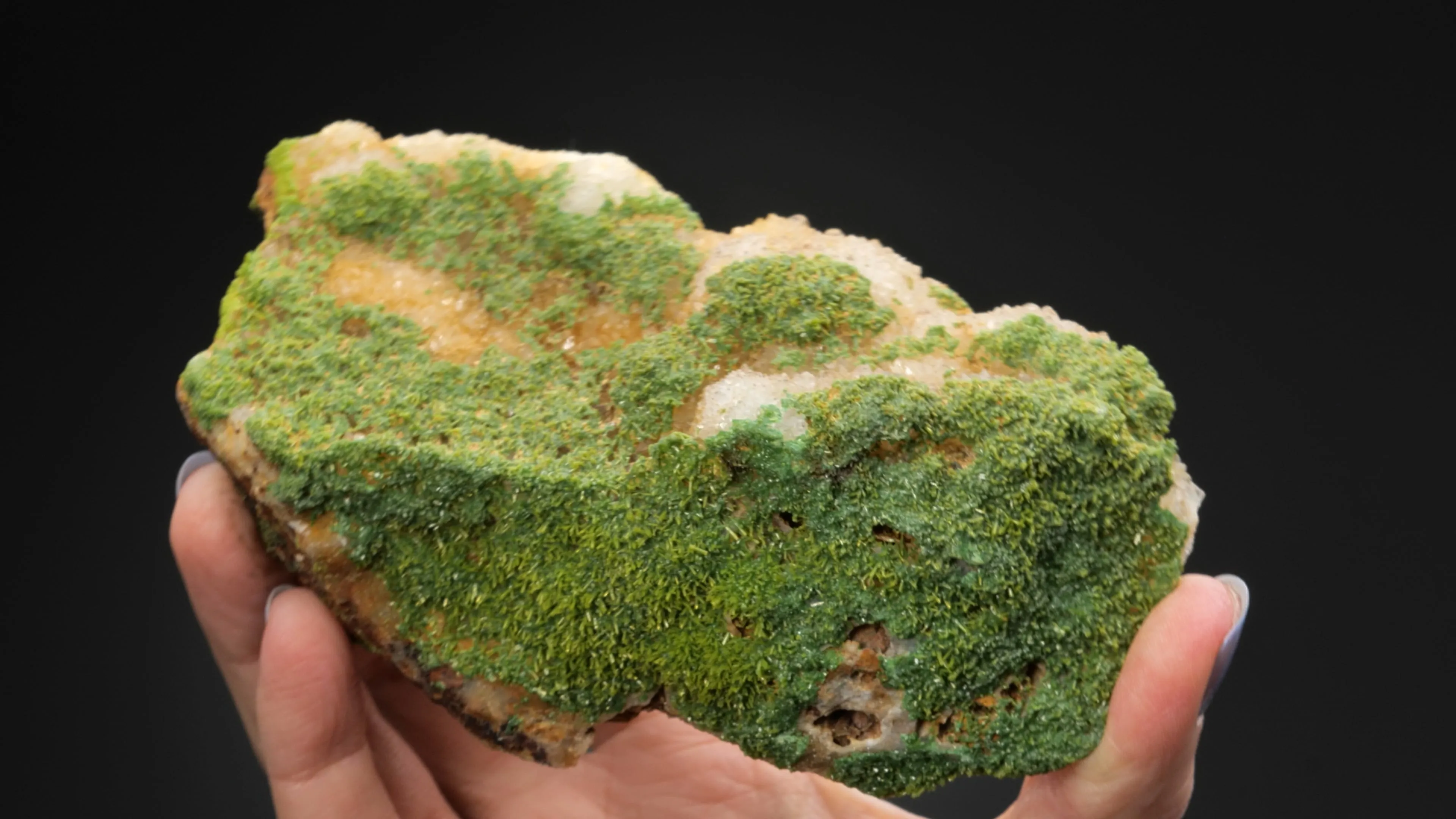 Pyromorphite on Quartz - image 2
