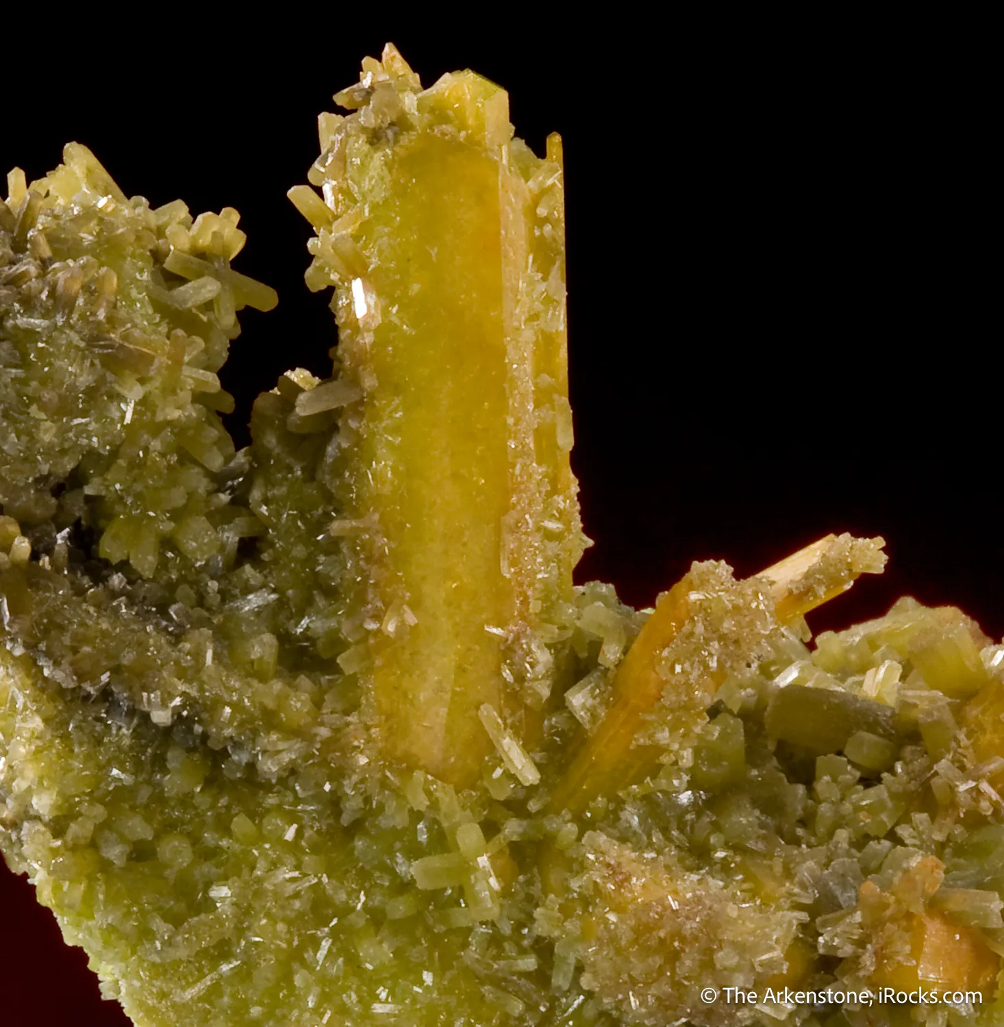 Pyromorphite ps. Cerussite - image 4