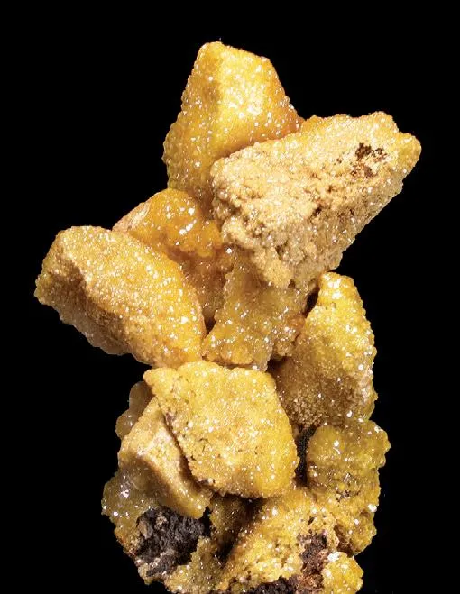 Pyromorphite pseudomorph after Anglesite image