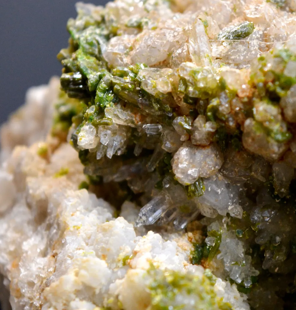Pyromorphite & Quartz 1300 grams - Nuizière (Nuissière Mine), Villefranche-sur-Saône, Rhône, France - image 6