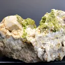 Pyromorphite & Quartz 1300 grams - Nuizière (Nuissière Mine), Villefranche-sur-Saône, Rhône, France - image 8