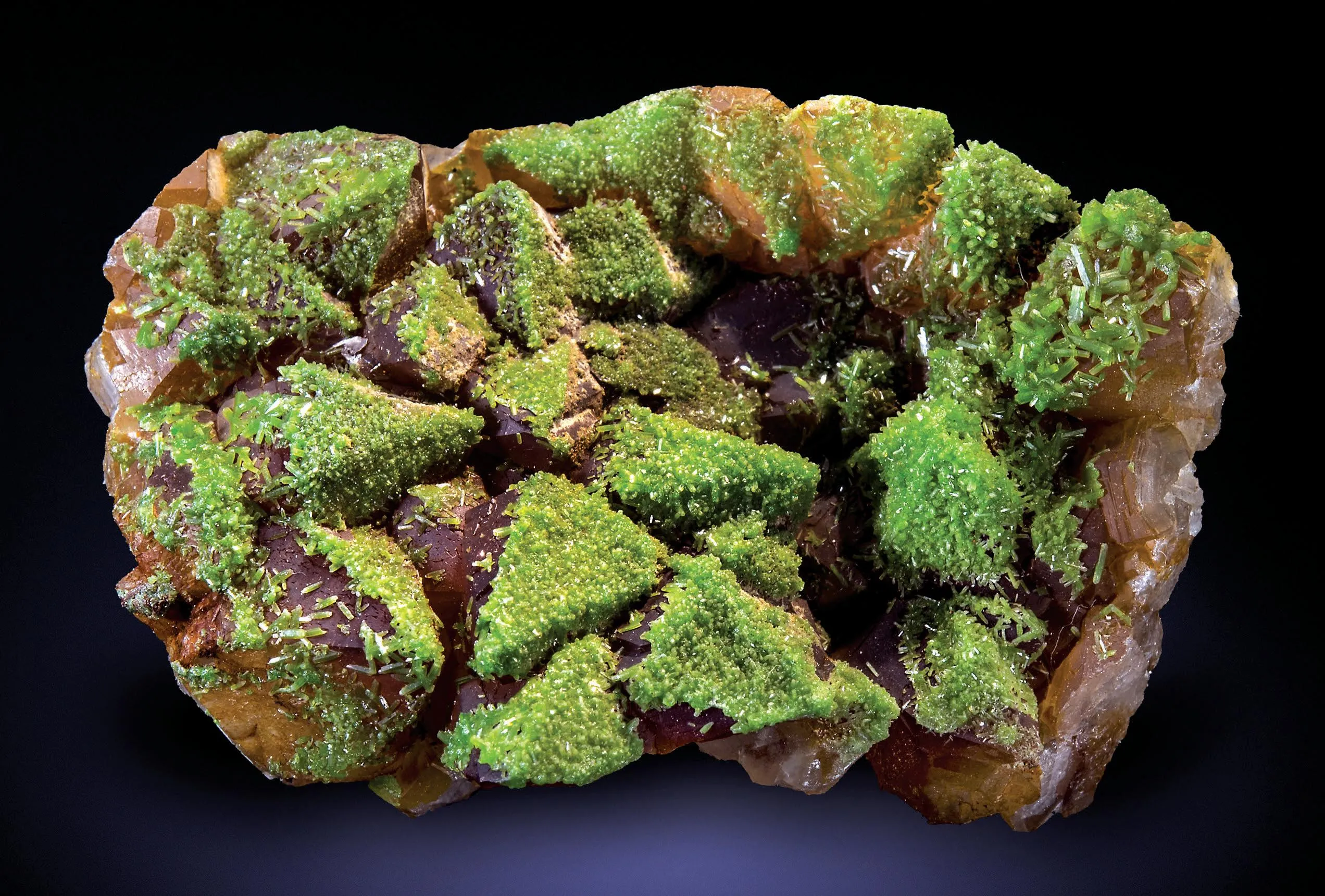 Pyromorphite, Quartz - image 1