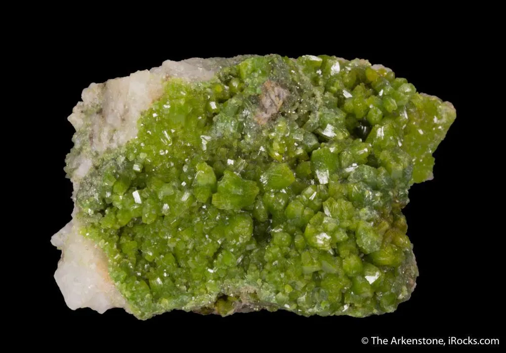 Pyromorphite, Quartz image