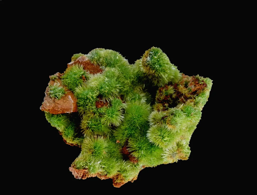 Pyromorphite , St Salvy de la Balme, France - (trouvé) image