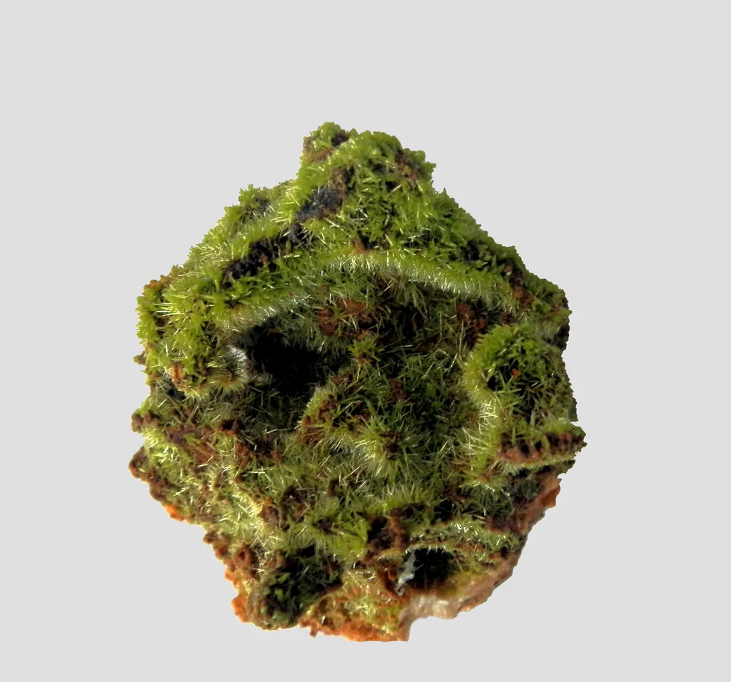 Pyromorphite , St Salvy de la Balme , France - (trouvé) image