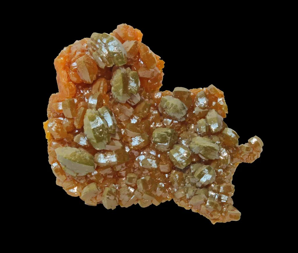 Pyromorphite, USA, Idaho, Kellogg, Bunker Hill Mine image