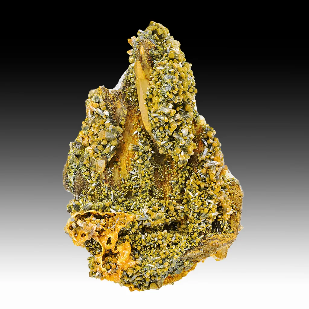 Pyromorphite with Barite image