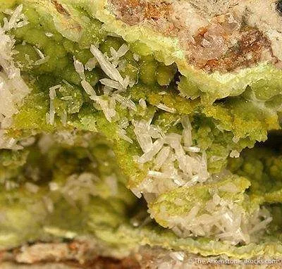 Pyromorphite With Cerussite, Galena, and Leadhillite - image 2
