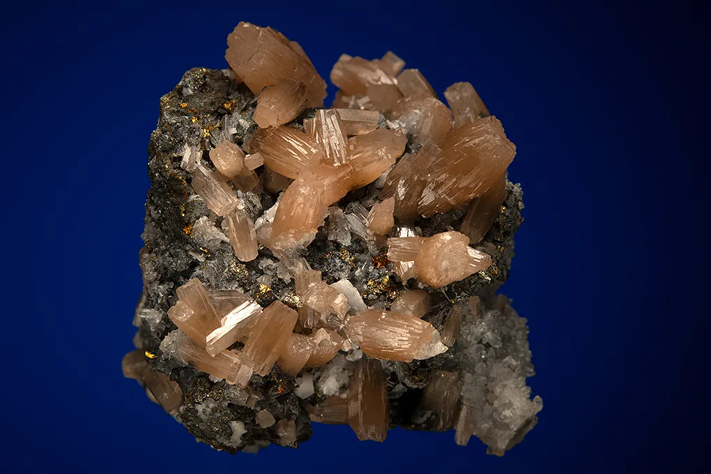 Pyromorphite with Chalcopyrite on Quartz - image 3