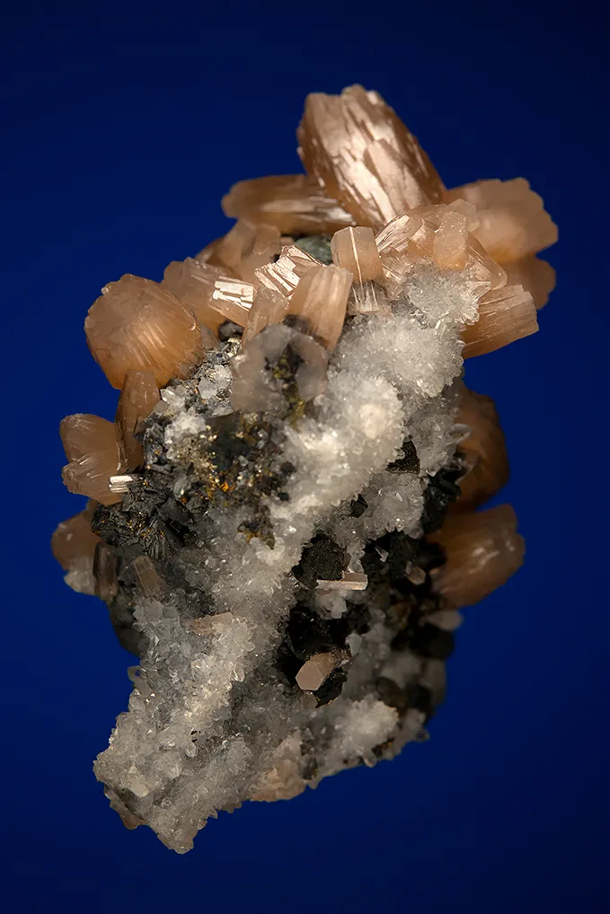 Pyromorphite with Chalcopyrite on Quartz - image 5