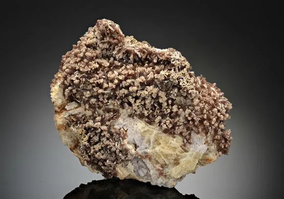 Pyromorphite with Fluorite image