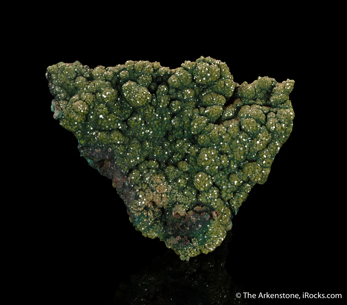 Pyromorphite with Malachite - image 1