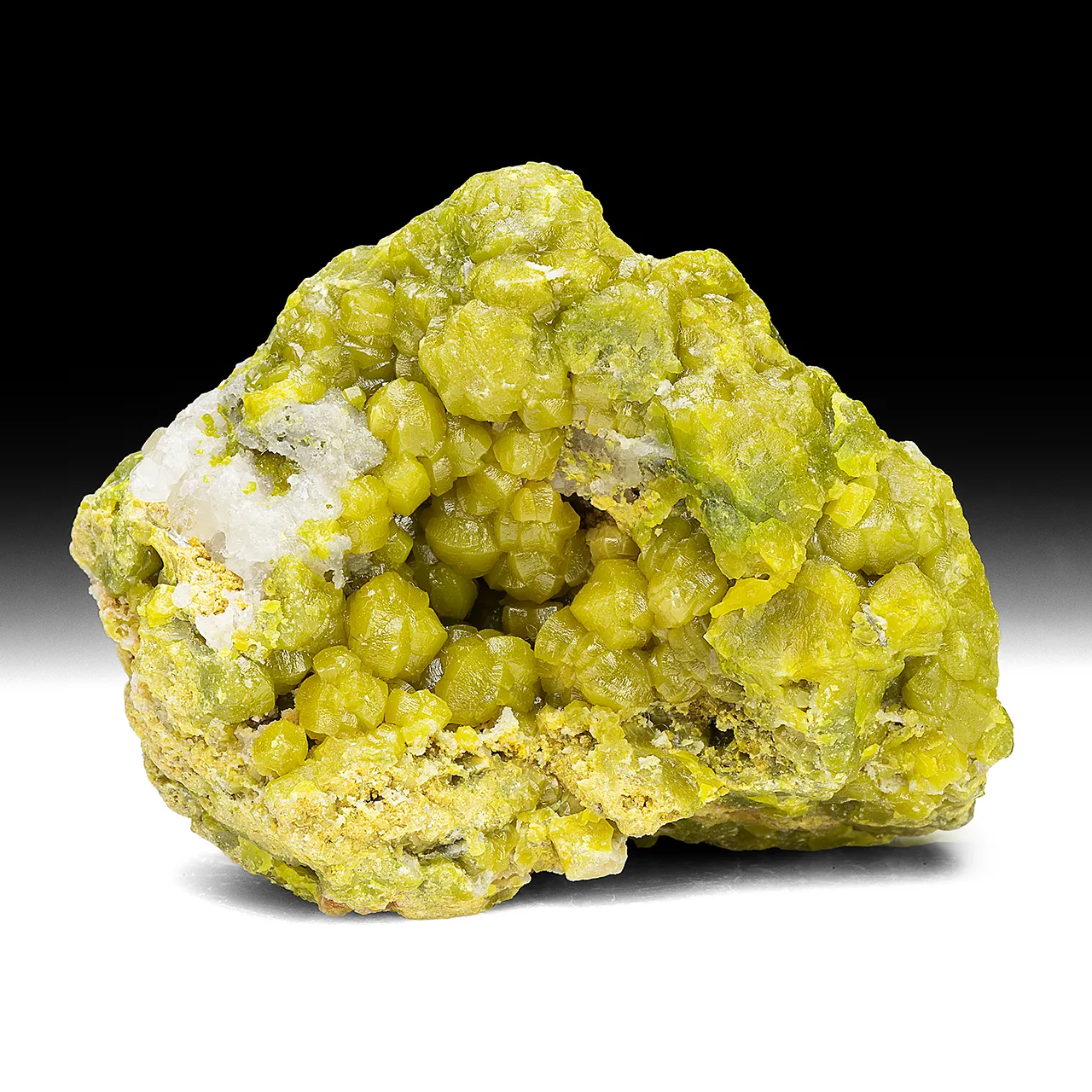 Pyromorphite with Mimetite, Quartz - image 1