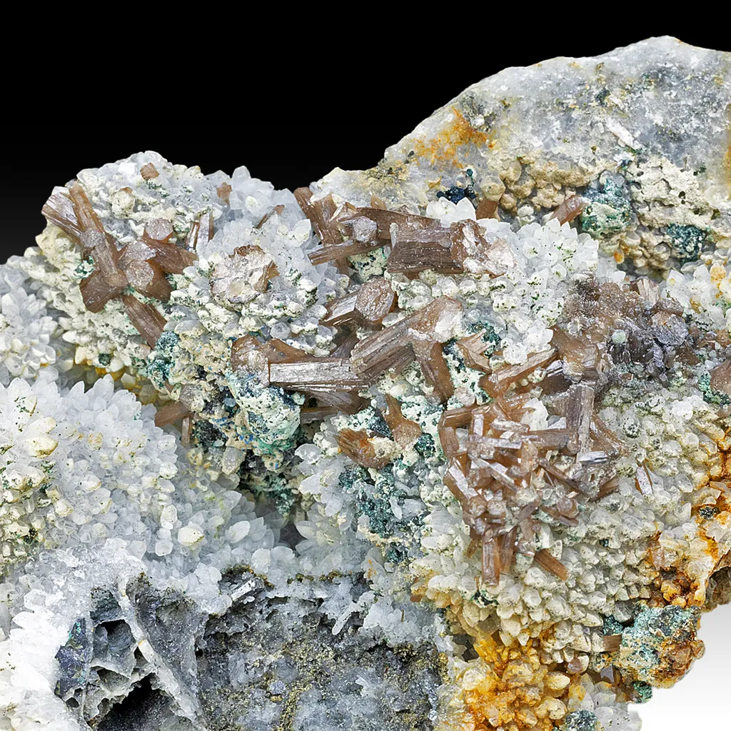 Pyromorphite with Quartz image