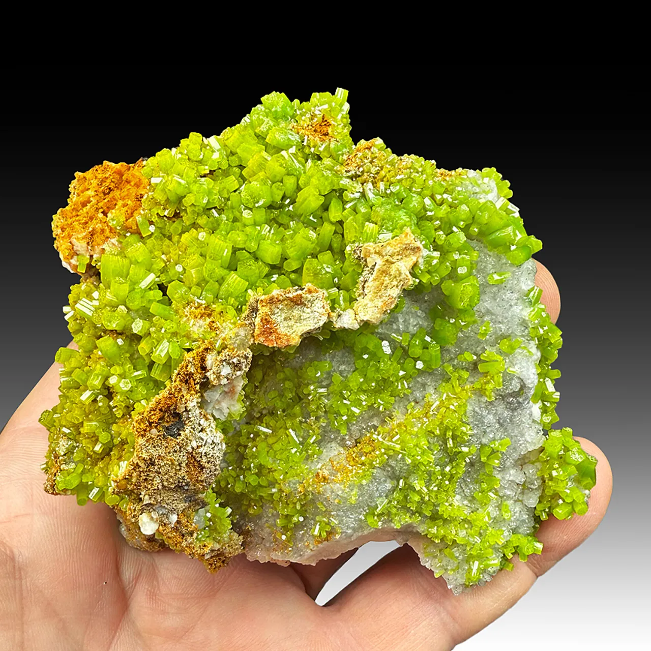 Pyromorphite with Quartz - image 1