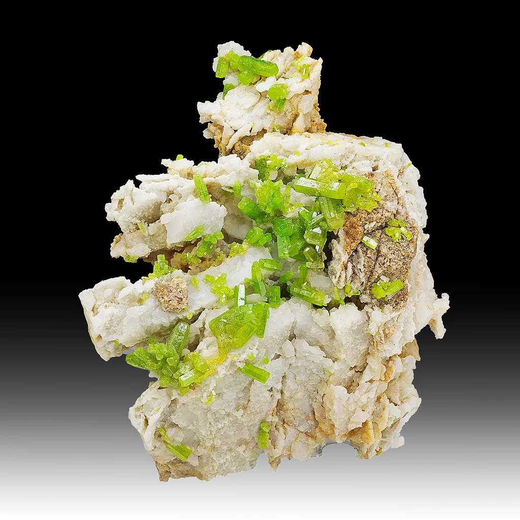 Pyromorphite with Quartz image