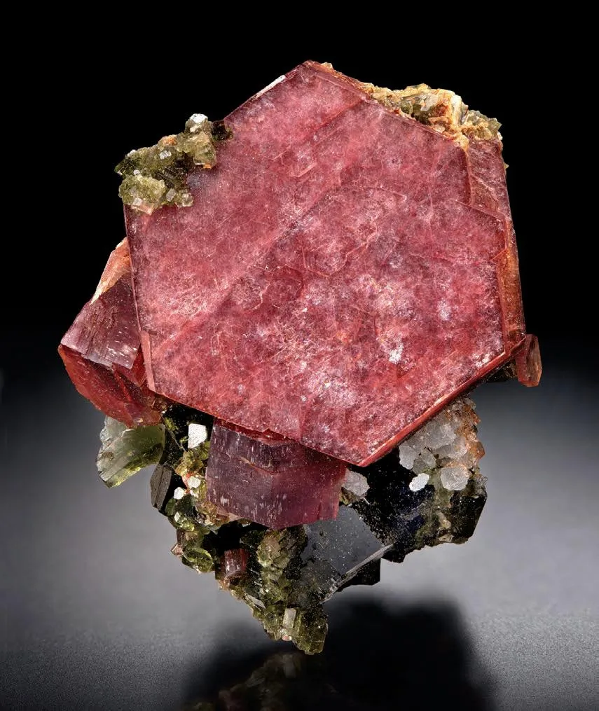 Pyrosmalite-(Mn), Hedenbergite image