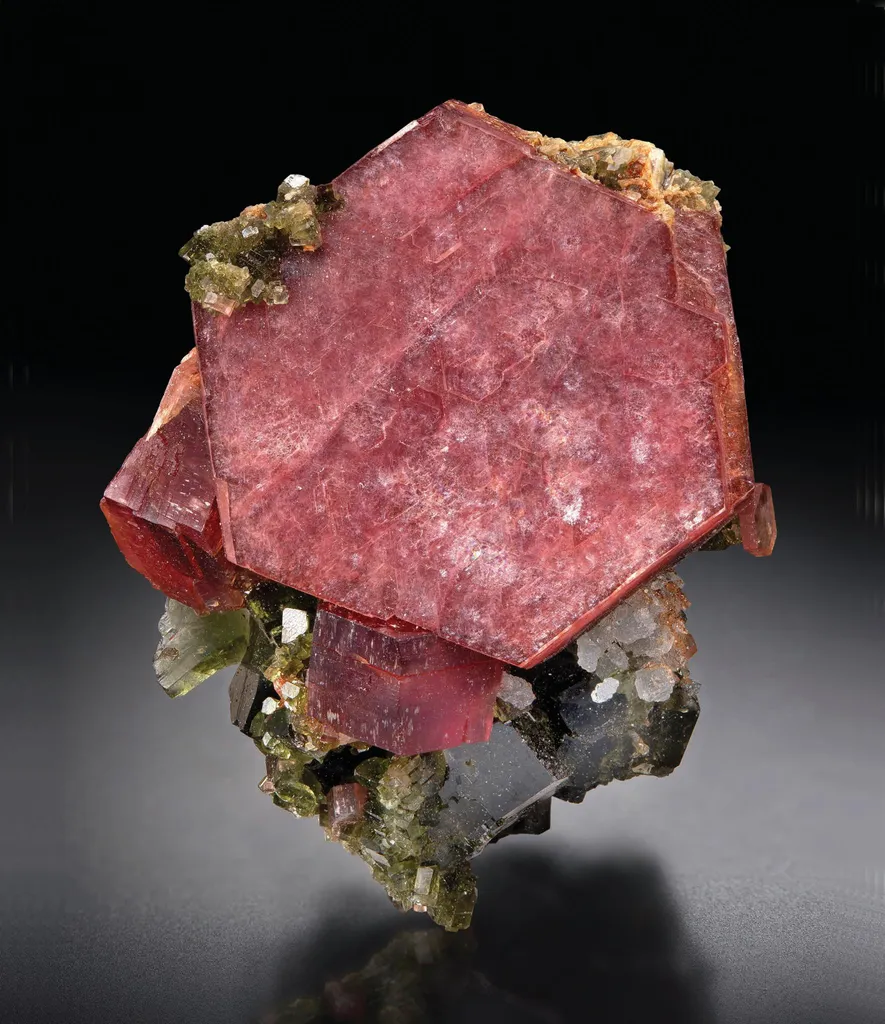 Pyrosmalite-(Mn), Hedenbergite - image 2