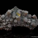 Pyrosmalite-(Mn) with Barite - image 1