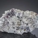 PYROSTILPNITE with Pyrargyrite on Calcite - image 1