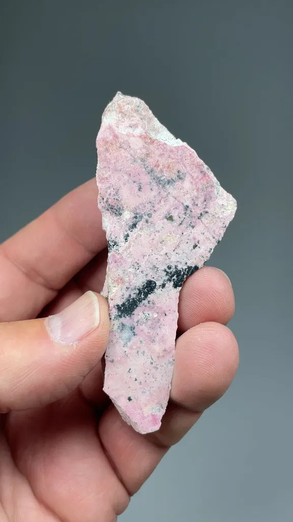 Pyroxmangite with Pyrite - image 2