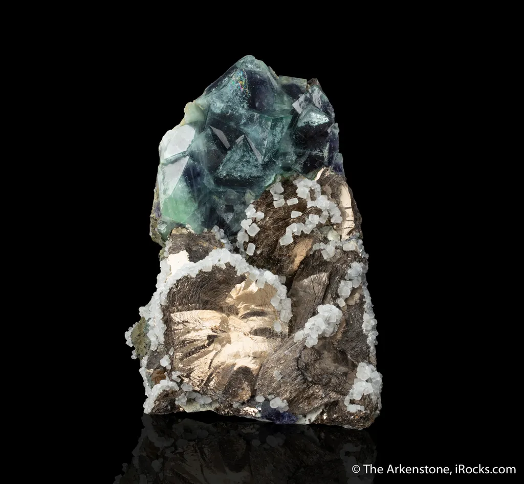 Pyrrhotite and Fluorite with Calcite - image 5