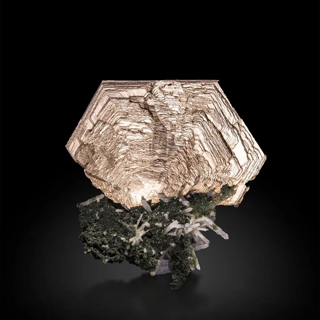 Pyrrhotite from Russia, Primorsky Krai, Dalnegorsk Urban District, Dalnegorsk, Nikolaevskiy Mine