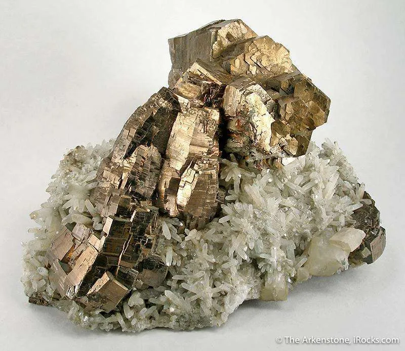 Pyrrhotite on Quartz - image 1